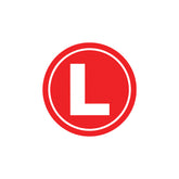 L Board Learner Sticker for Cars and Bikes